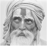 Hindu holy man or Sadhu. (AP/WIDE WORLD PHOTOS)