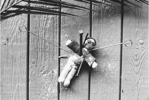 Replica voodoo doll. (KLAUS AARSLEFF/FORTEAN PICTURE LIBRARY)