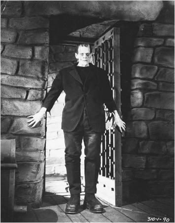 Boris Karloff in the 1931 production of "Frankenstein." (CORBIS CORPORATION)