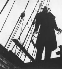 The 1922 silent German film "Nosferatu" was the first film which introduced vampires into the cinema. (CORBIS CORPORATION)